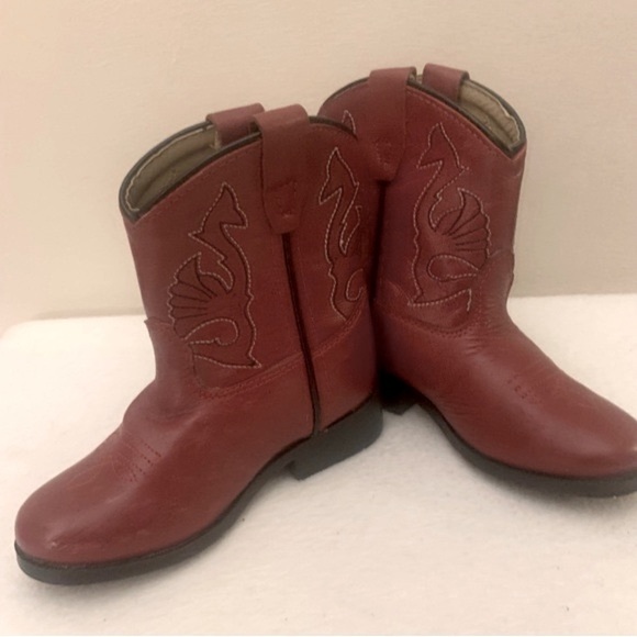 Masterson Boot Co. Shoes Masterson Boot Co Childrens Red Cowboy Boots Size 7 Poshmark